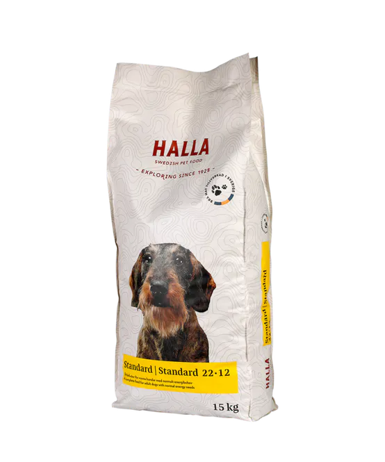 Huvudbild Halla Hundmat Standard 15 kg