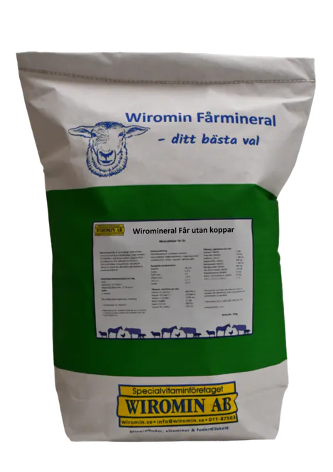 Huvudbild Wiromineral Får utan koppar